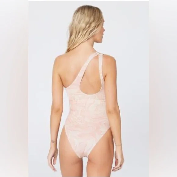 L*Space Shimmer All Swirled Up Phoebe One Piece Swimsuit - Picture 3 of 5